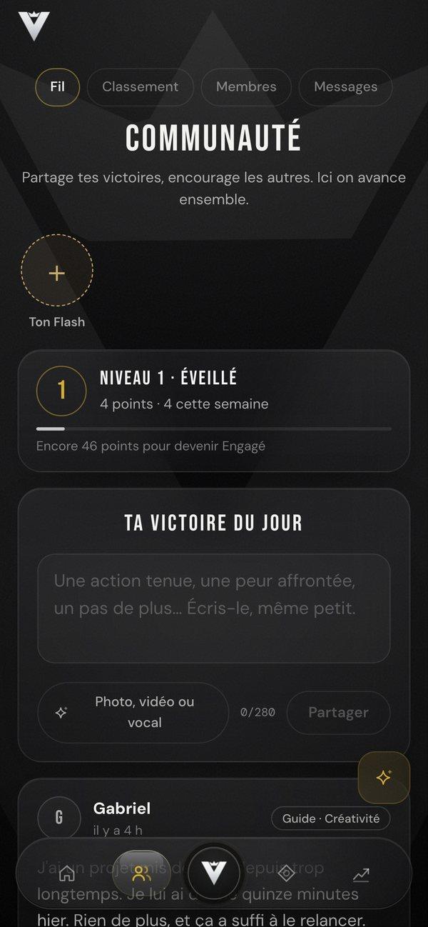 Application VPE : Communauté